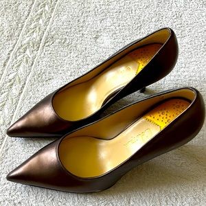 Cole Hann NikeAir metallic brown pumps size 5B